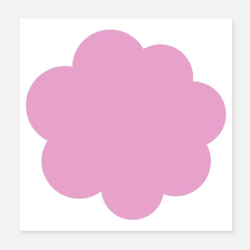 Bunny rabbit tail Poster 8" x 8" (20x20 cm)