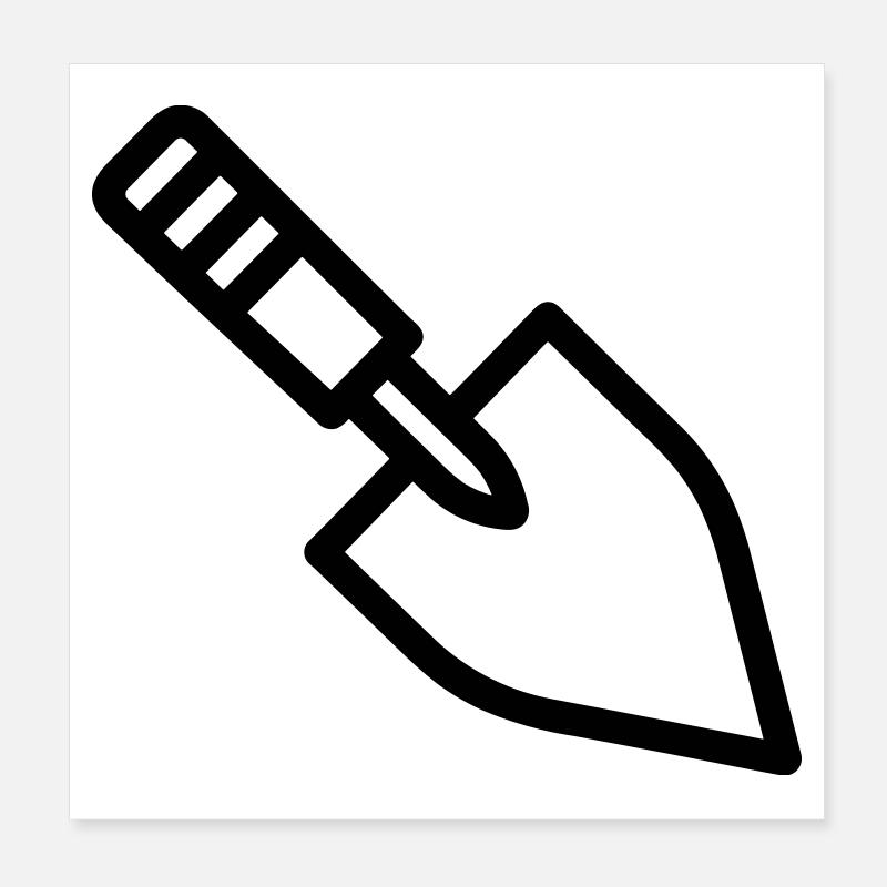 truelle Poster 20 x 20 cm