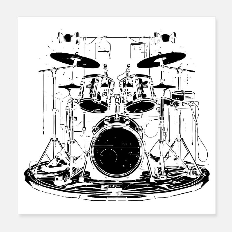 Piège Poster 20 x 20 cm