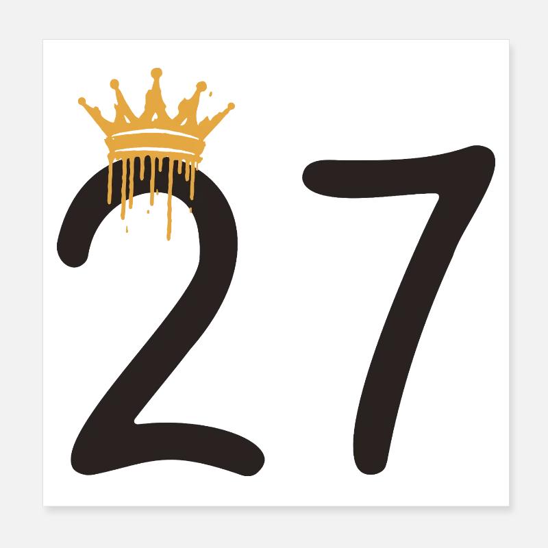 27 Poster 20 x 20 cm