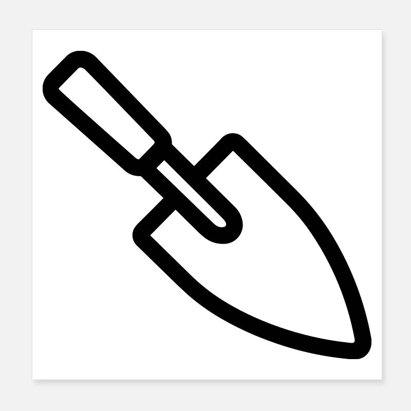 truelle Poster 20 x 20 cm