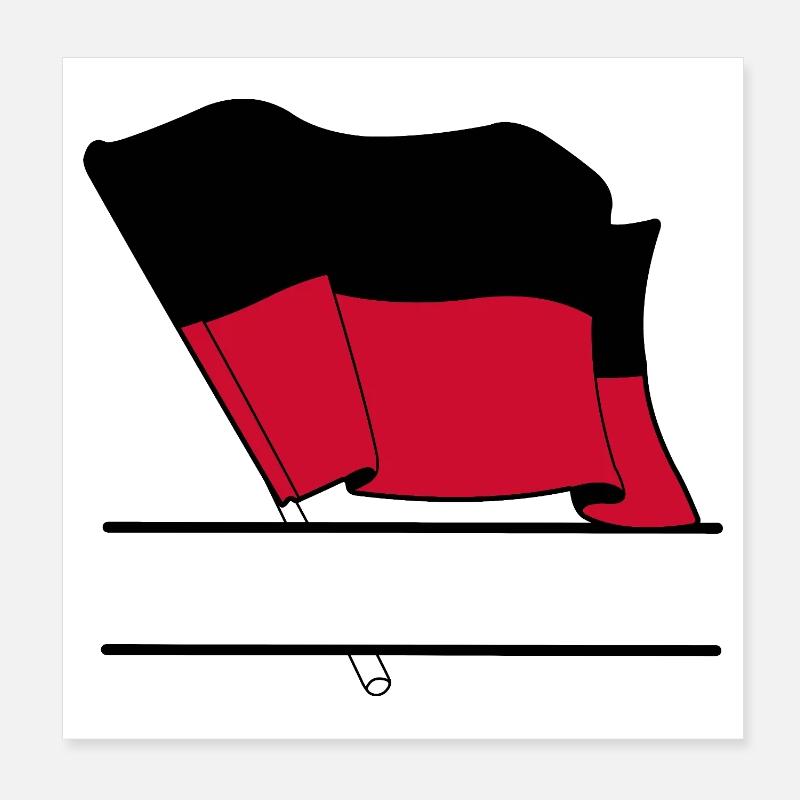 Nijmegen Custom Flag Poster 8" x 8" (20x20 cm)