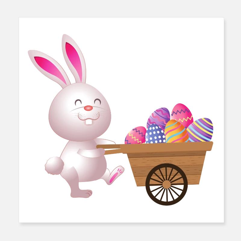 pâques, easter, fêtes de pâques Poster 20 x 20 cm