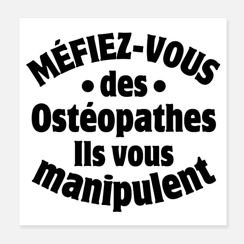 osteopath, osteopaths, physiotherapists, doctors Poster 8" x 8" (20x20 cm)