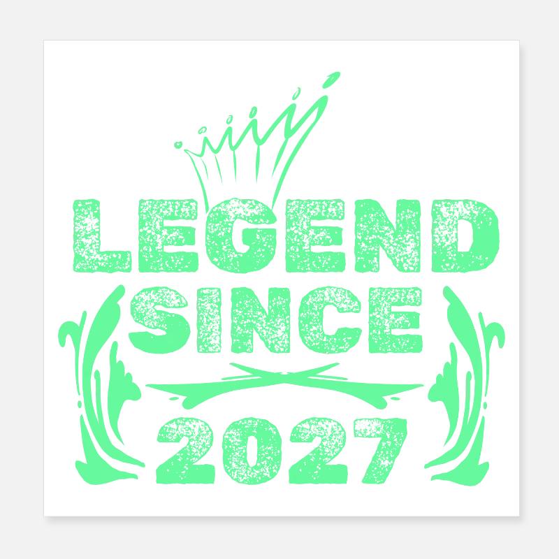 2027 2027 Poster 8" x 8" (20x20 cm)