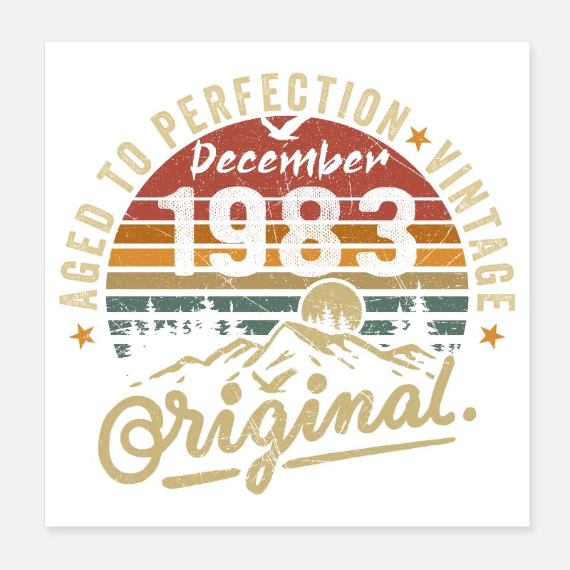 Legenden wurden im Dezember 1983 Poster 20x20 cm