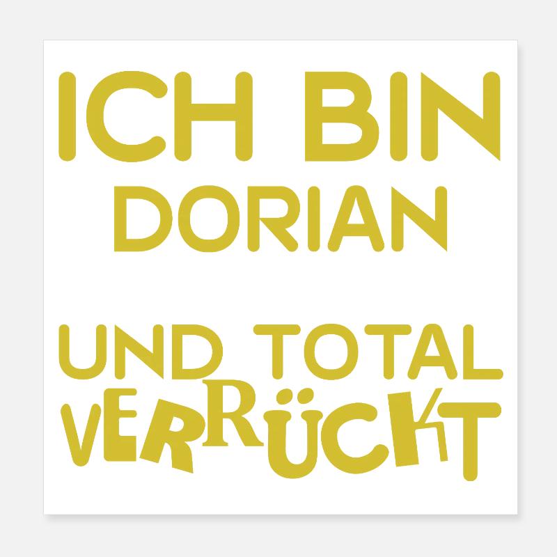 Dorian Dorian Poster 20x20 cm