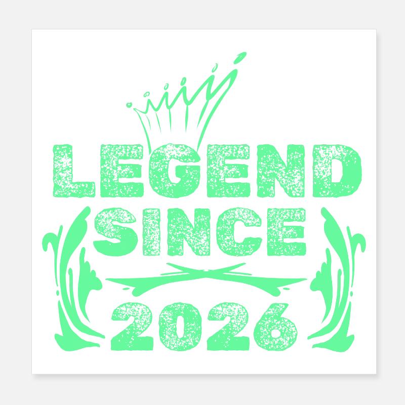 2026 Poster 20x20 cm