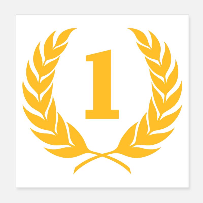 Victoire (vectoriel) Poster 20 x 20 cm