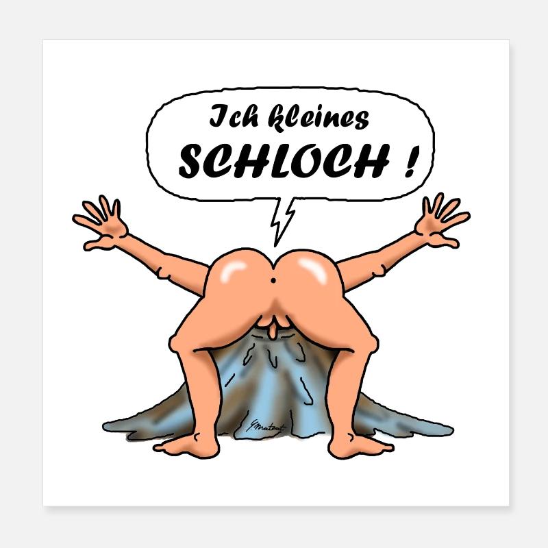 Schloch 1 Poster 8" x 8" (20x20 cm)