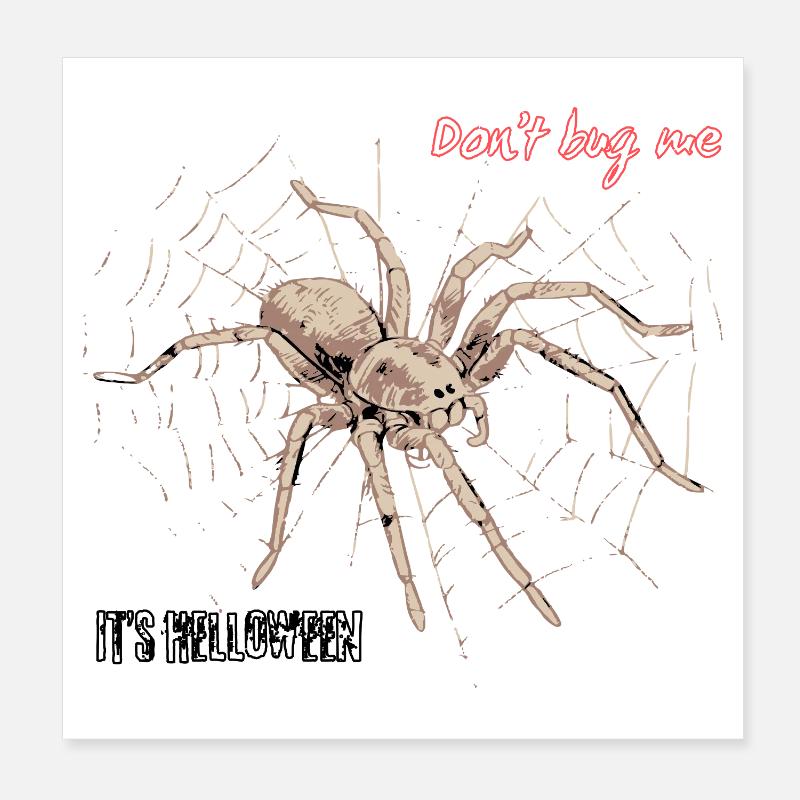 Ne m’embêtez pas, c’est Helloween Poster 20 x 20 cm