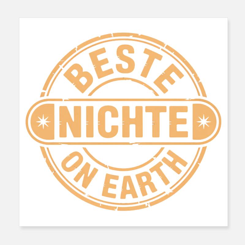 Best niece Poster 8" x 8" (20x20 cm)