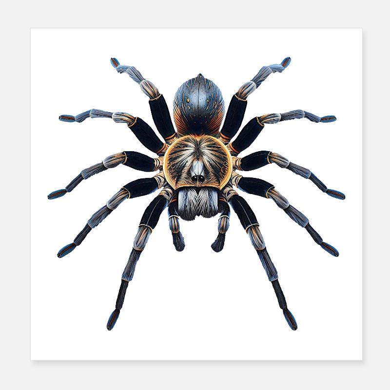 Tarentule Poster 20 x 20 cm