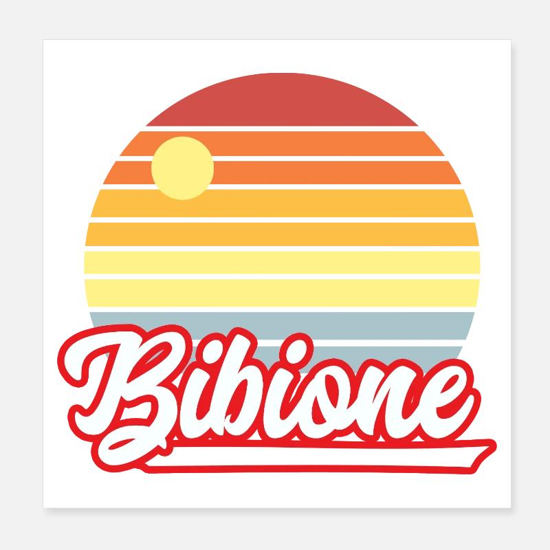 Bibione, Holidays Poster 8" x 8" (20x20 cm)