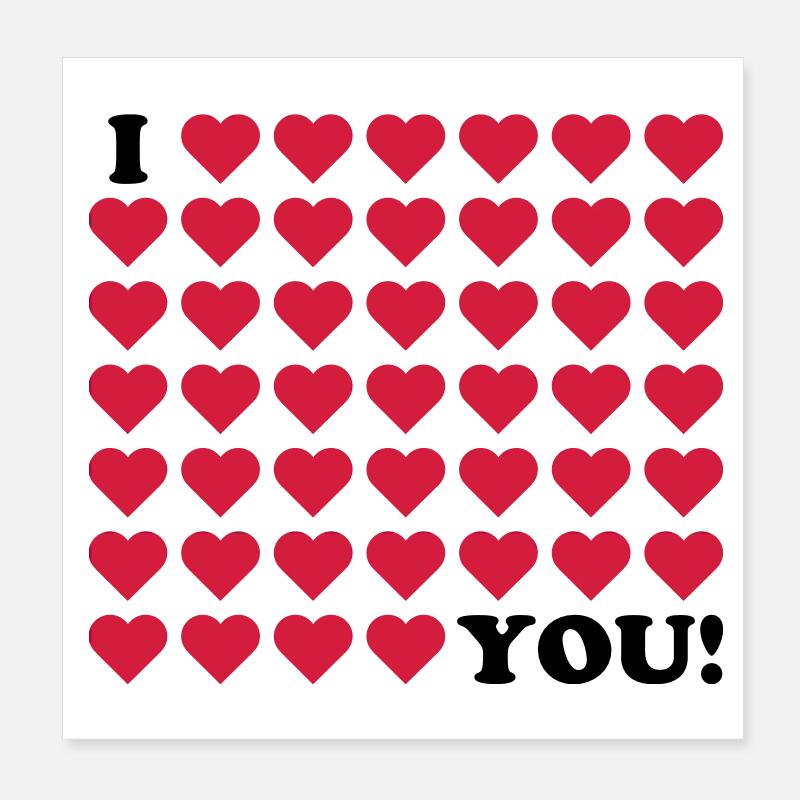 love valentines day wedding Poster 8" x 8" (20x20 cm)