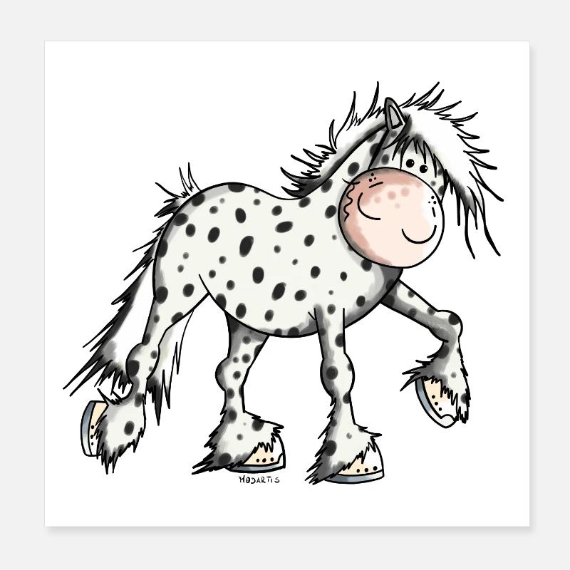 Mignon Knabstrup Poster 20 x 20 cm