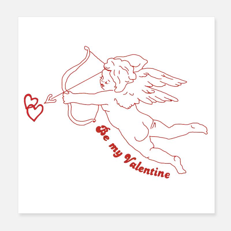 valentine Poster 20x20 cm
