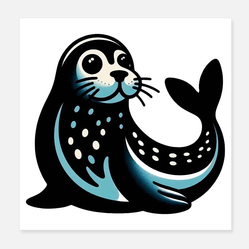 Siegel Poster 20x20 cm