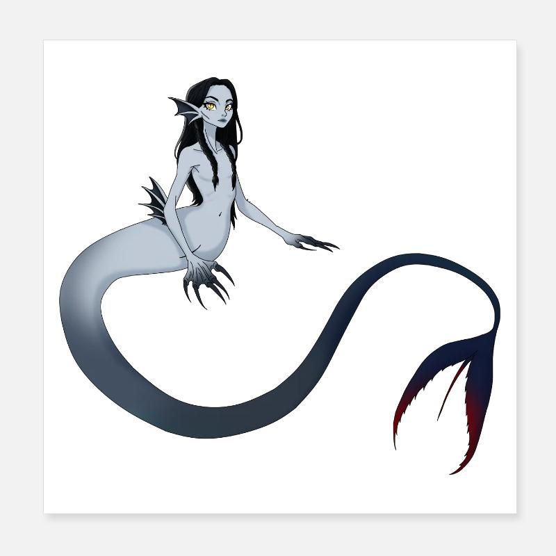 Siren Poster 20 x 20 cm