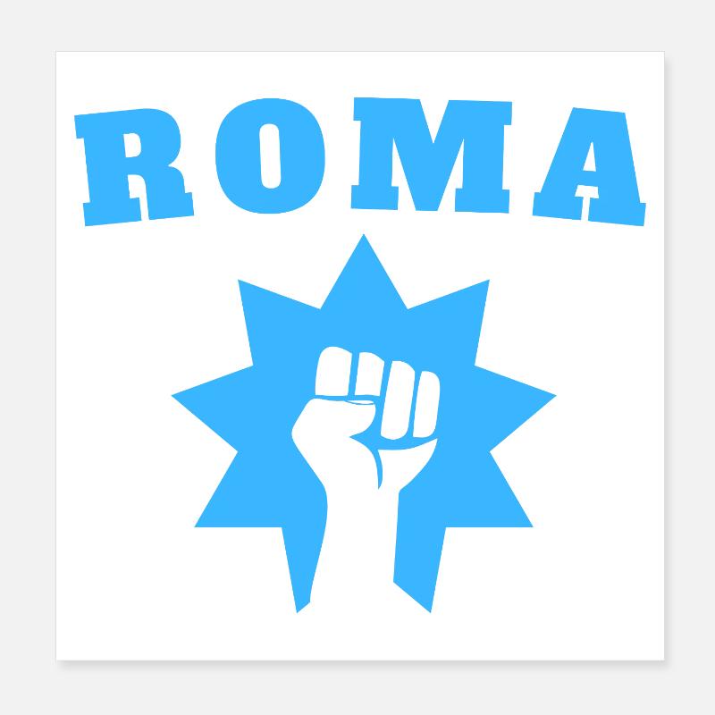 Roma Poster 8" x 8" (20x20 cm)
