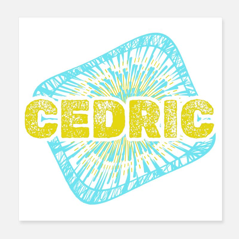 Cedric as leisure time Poster 8" x 8" (20x20 cm)