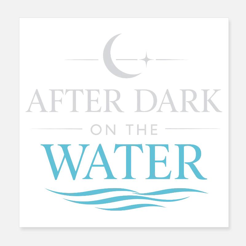 Navigation de nuit avec Poster 20 x 20 cm