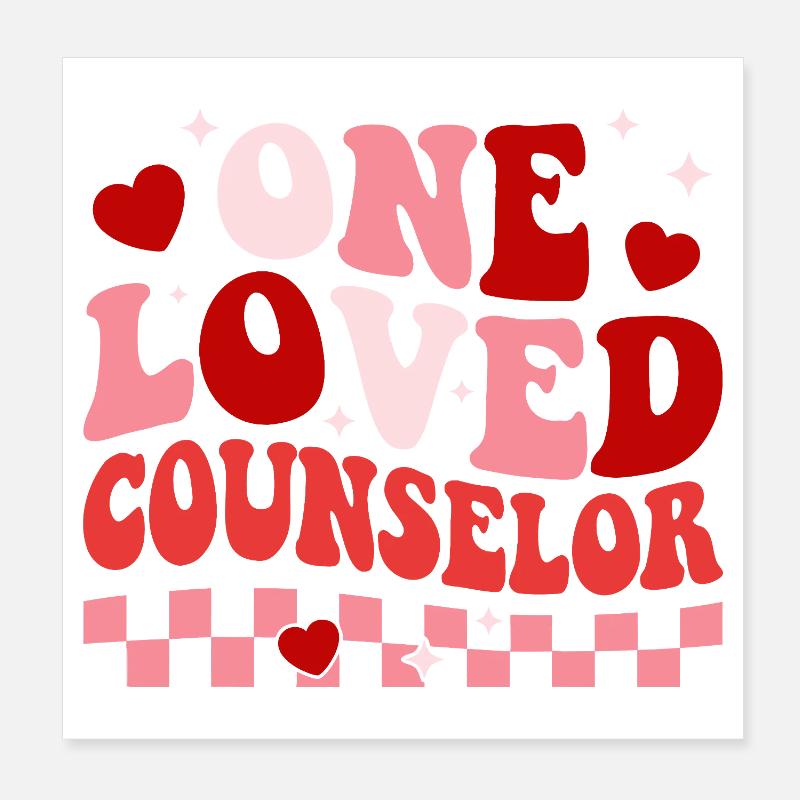 Un conseiller aimé Poster 20 x 20 cm