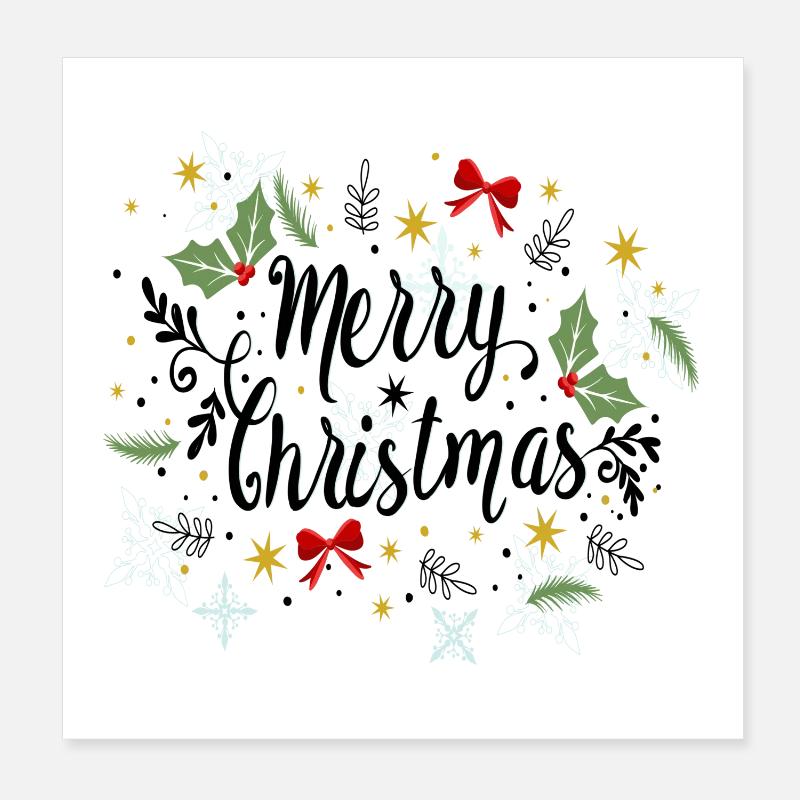 Joyeux Noël - Joyeux Noël Poster 20 x 20 cm