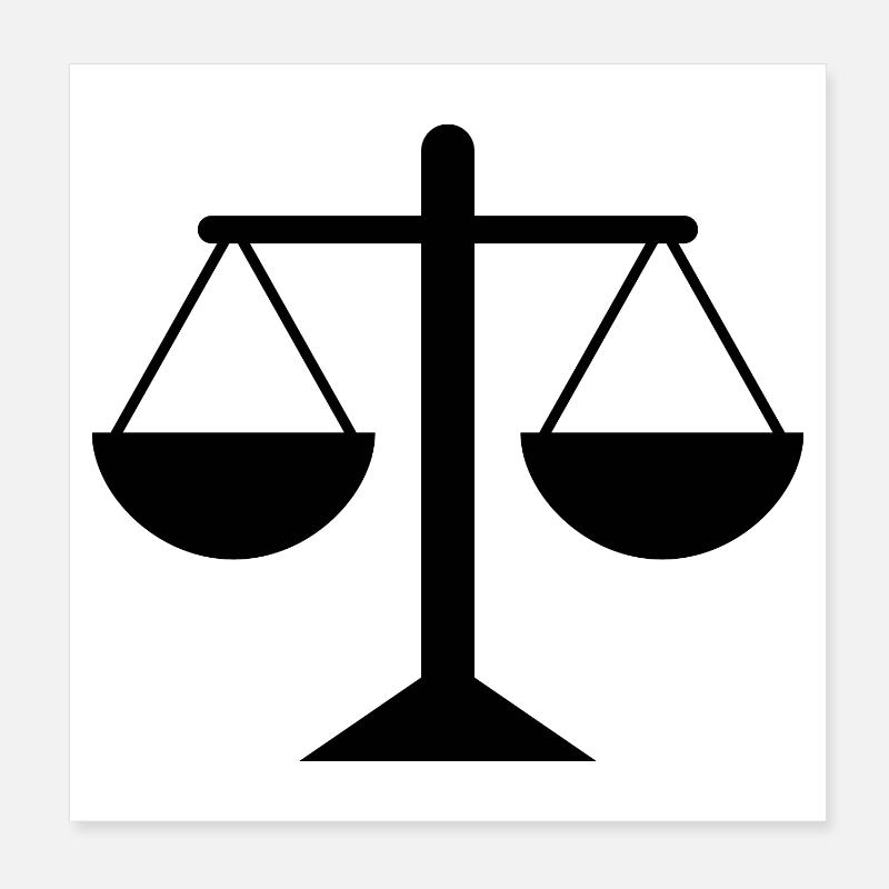 Balance Poster 20 x 20 cm