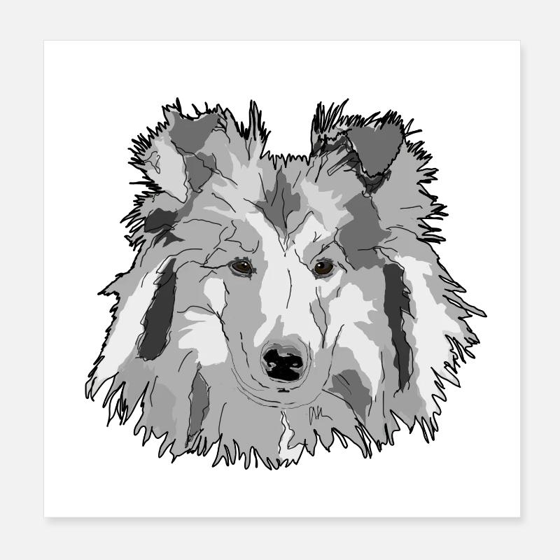 Colley Poster 20 x 20 cm