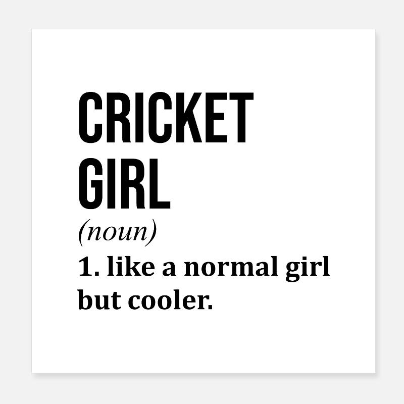 grillon Poster 20 x 20 cm