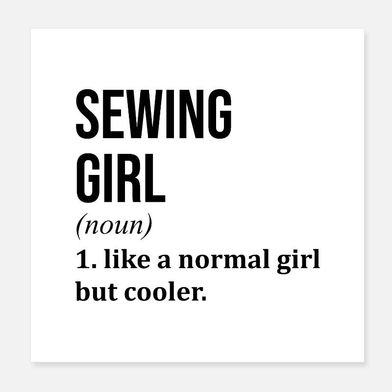 couture Poster 20 x 20 cm