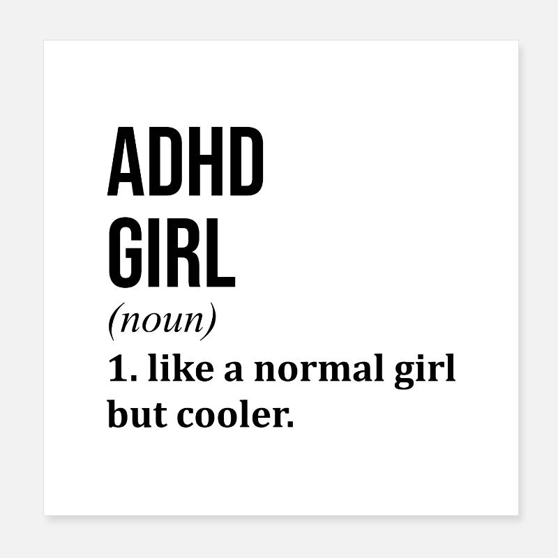ADHS Poster 20x20 cm