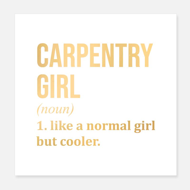 menuiserie Poster 20 x 20 cm