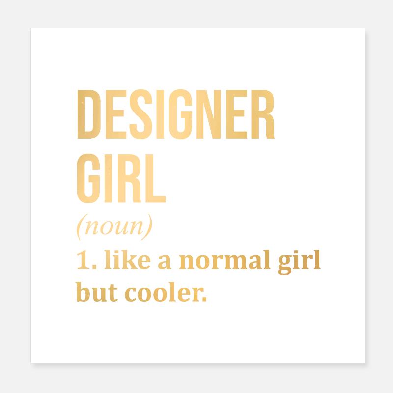 concepteur Poster 20 x 20 cm