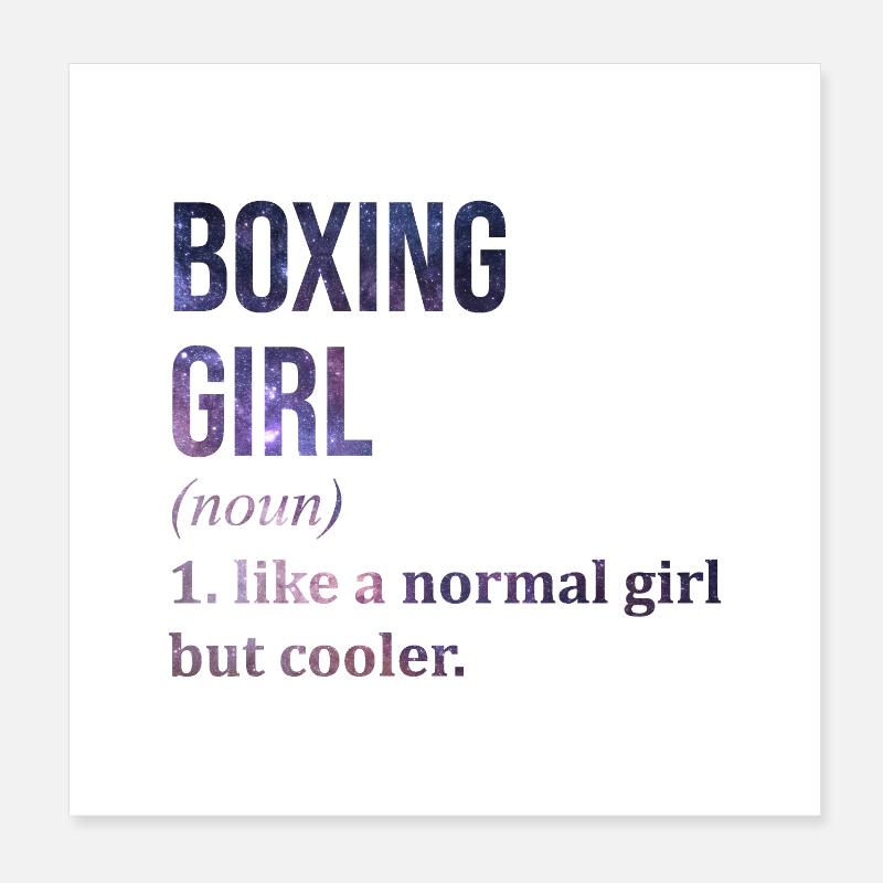 Boxen Poster 20x20 cm