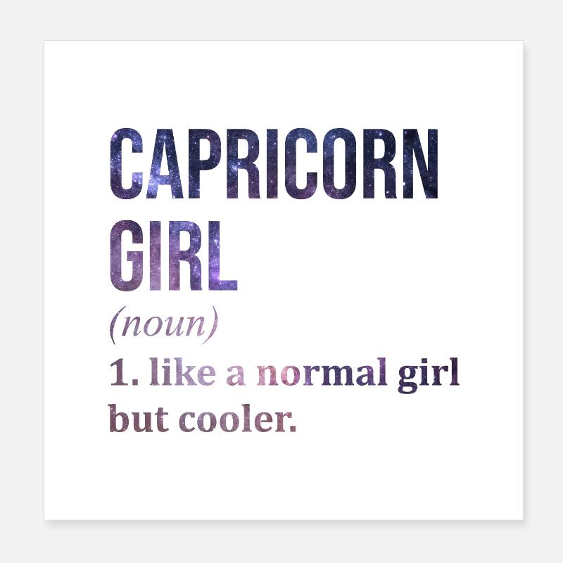 Steinbock Poster 20x20 cm