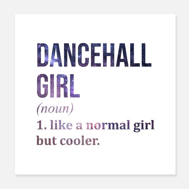 Salle de danse Poster 20 x 20 cm