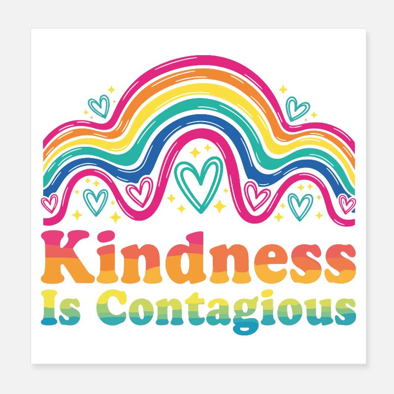 Kindness Emotional Learning Teacher SEL Poster 20 x 20 cm