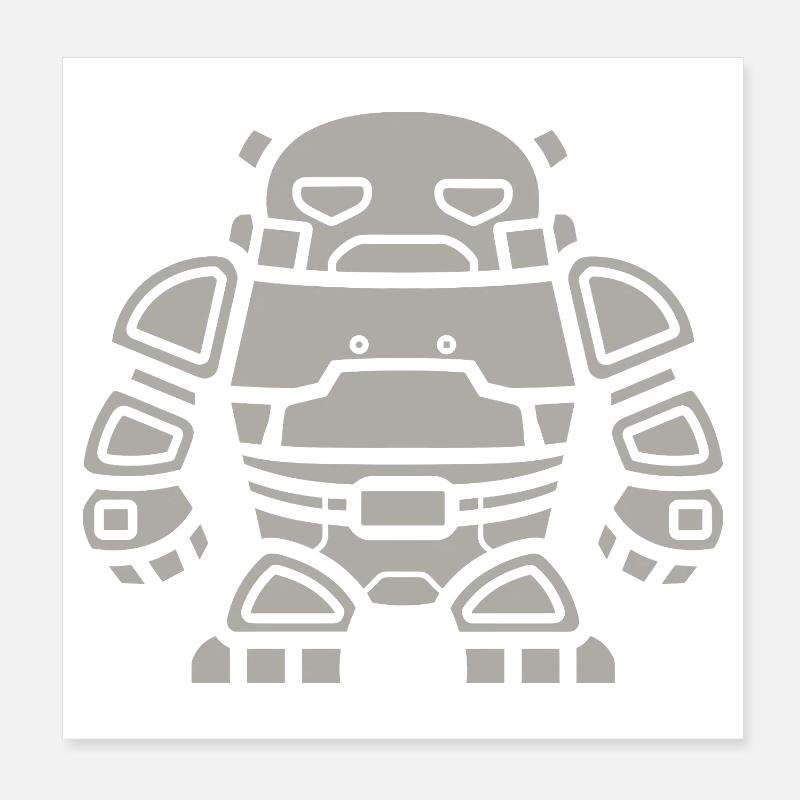 Golem Poster 8" x 8" (20x20 cm)