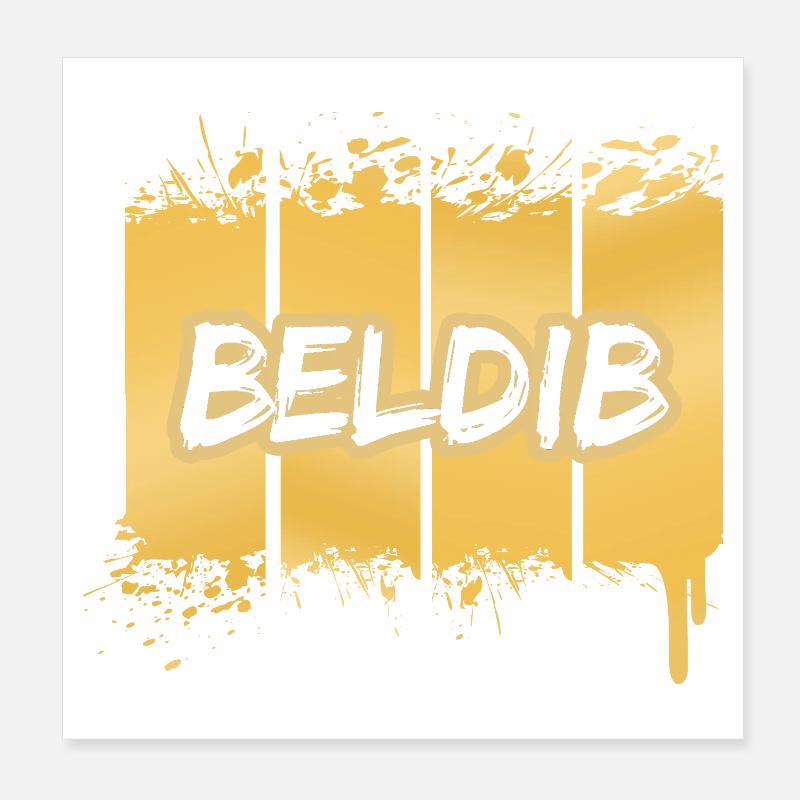 Holiday Beldib Poster 8" x 8" (20x20 cm)