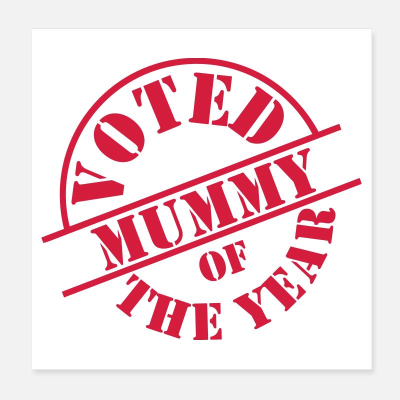 Mummy Poster 20x20 cm