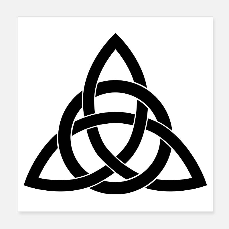 celtic Poster 8" x 8" (20x20 cm)