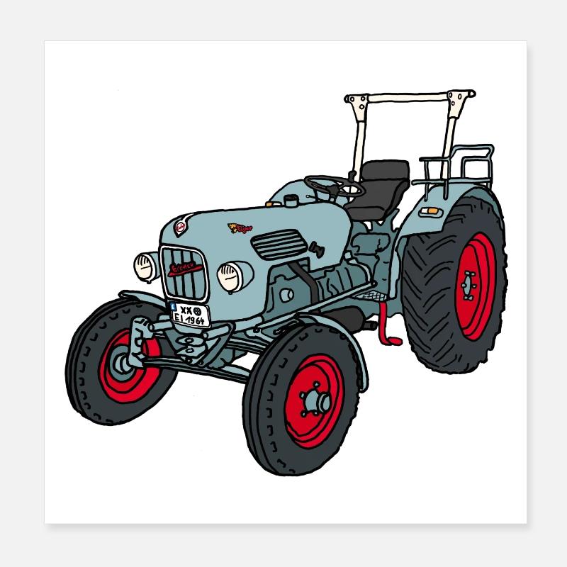 Le rayé Poster 20 x 20 cm