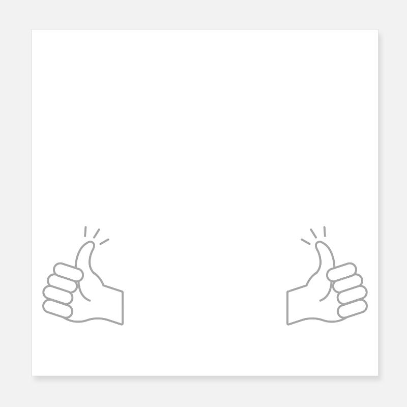 C’est à ça que ressemble le papa parfait Poster 20 x 20 cm