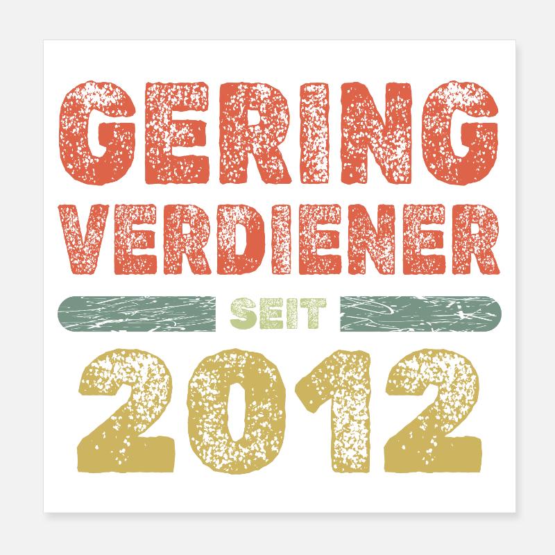 2012 Poster 20 x 20 cm
