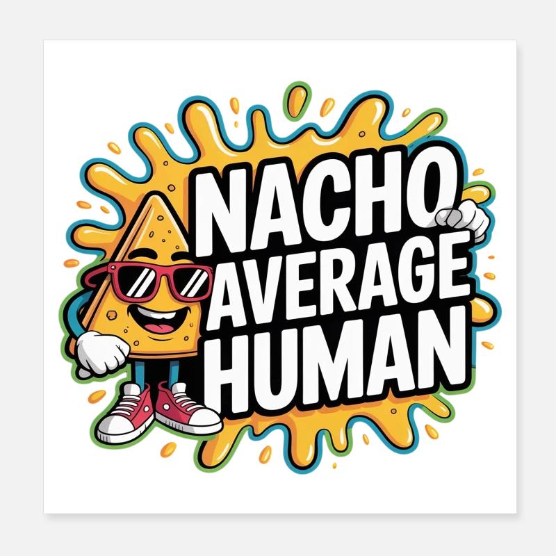 Nacho Poster 20 x 20 cm