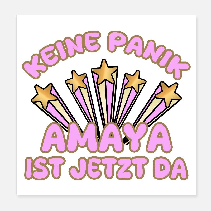 Amaya Poster 20 x 20 cm