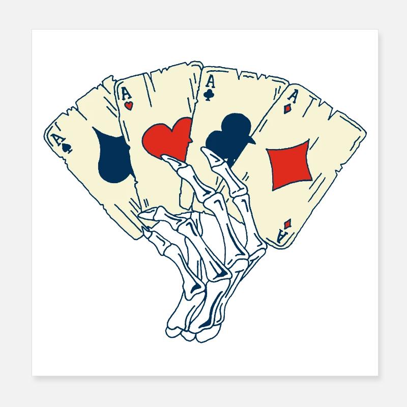 Le jeu mortel  Poster 20 x 20 cm