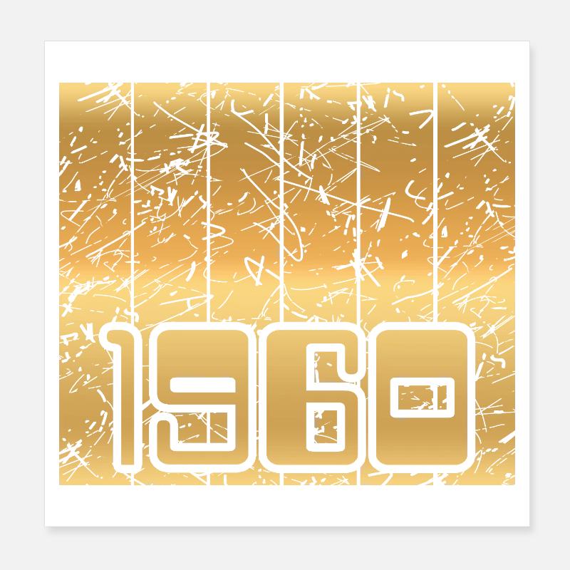 Heimat 1960 Poster 20x20 cm